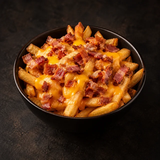 Frites cheddar bacon — petit